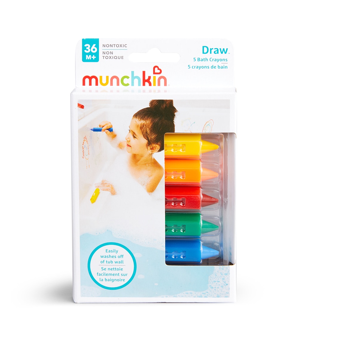 Ceras para la bañera (5 ud.) Multicolor-2