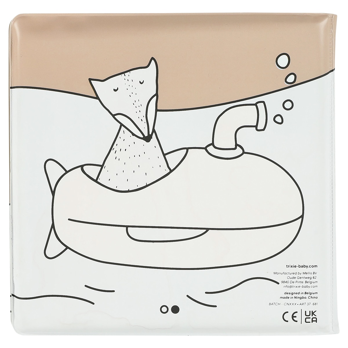 Libro de baño Trixie que se colorea en el agua Multicolor-2