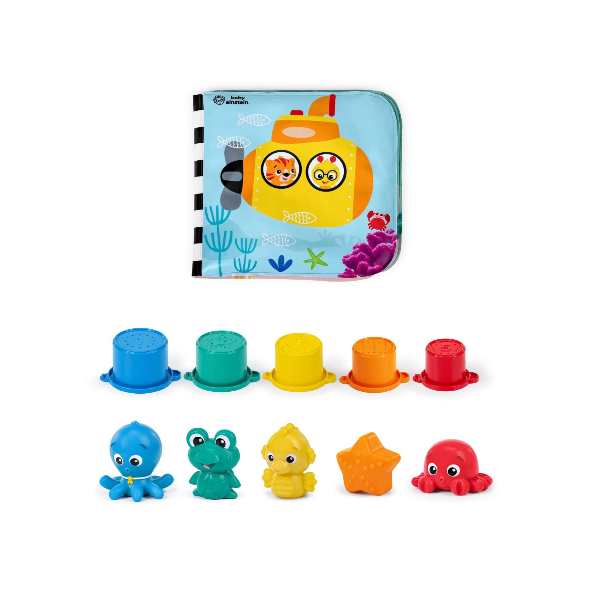 Imagem 0 de Conjunto de brinquedos para o banho Baby Einstein, 11 peças, Opus Bath Pals