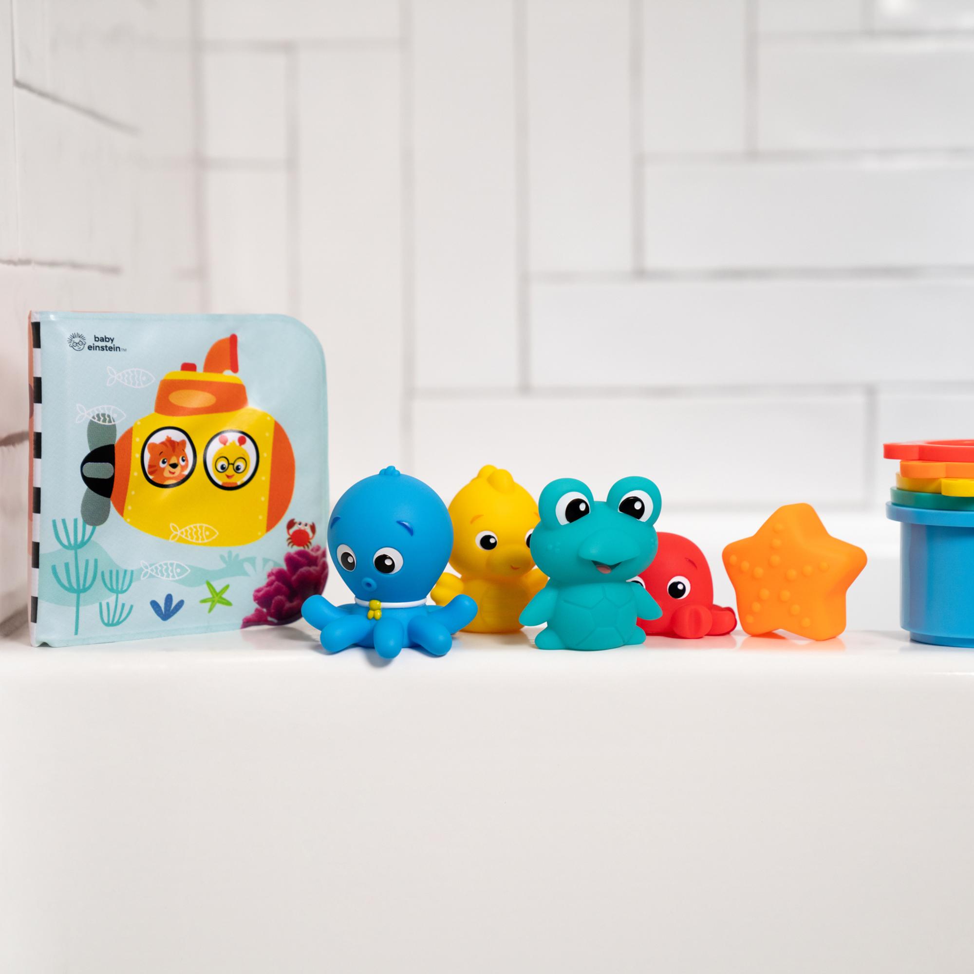 Conjunto de brinquedos para o banho Baby Einstein, 11 peças, Opus Bath Pals Multicolor-14