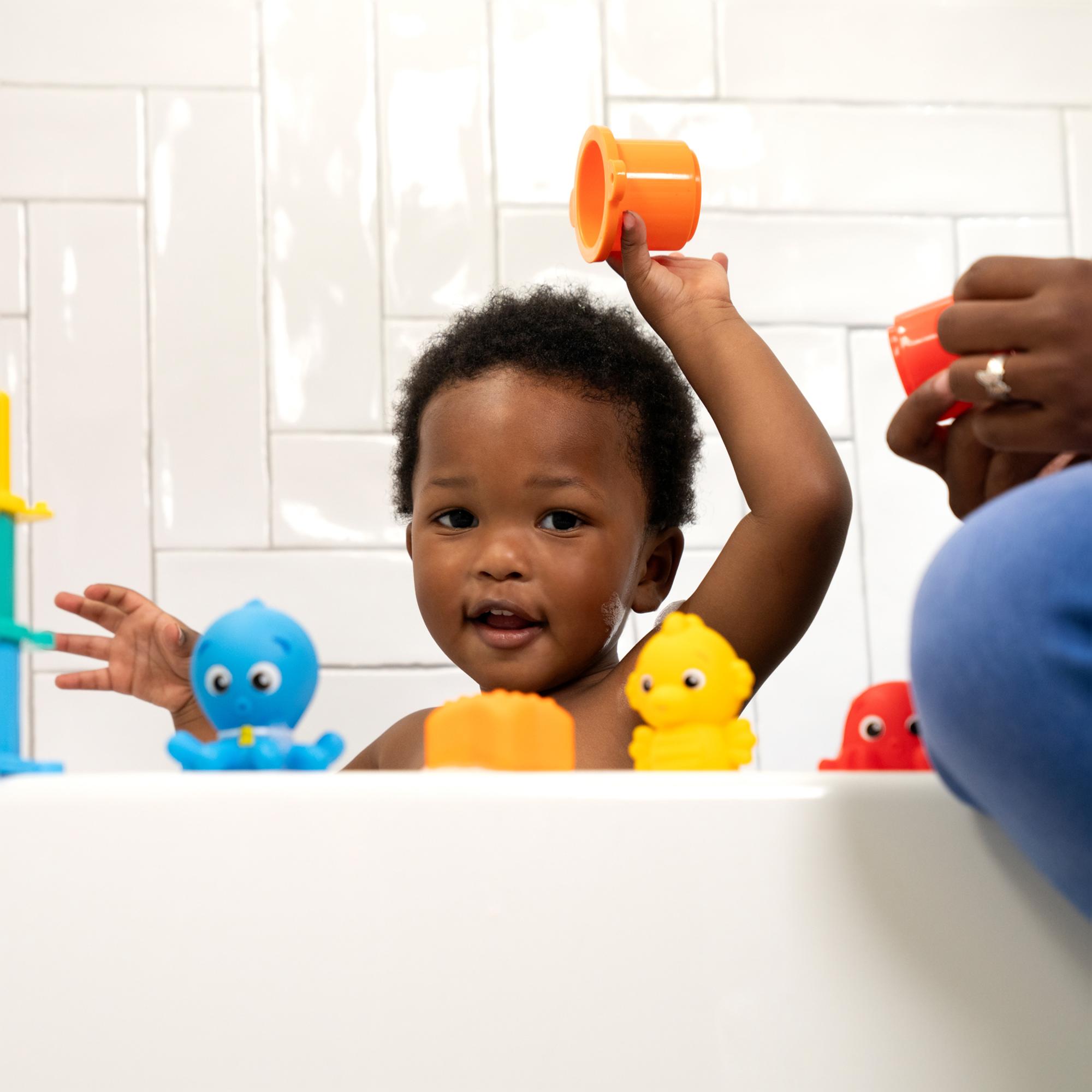 Conjunto de brinquedos para o banho Baby Einstein, 11 peças, Opus Bath Pals Multicolor-19
