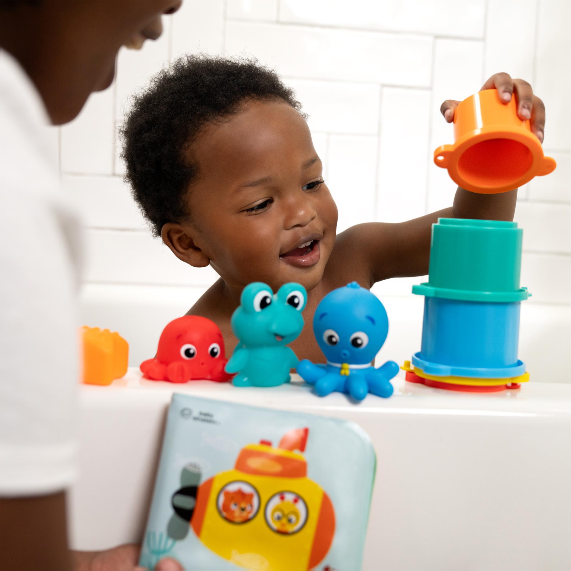 Conjunto de brinquedos para o banho Baby Einstein, 11 peças, Opus Bath Pals Multicolor-23