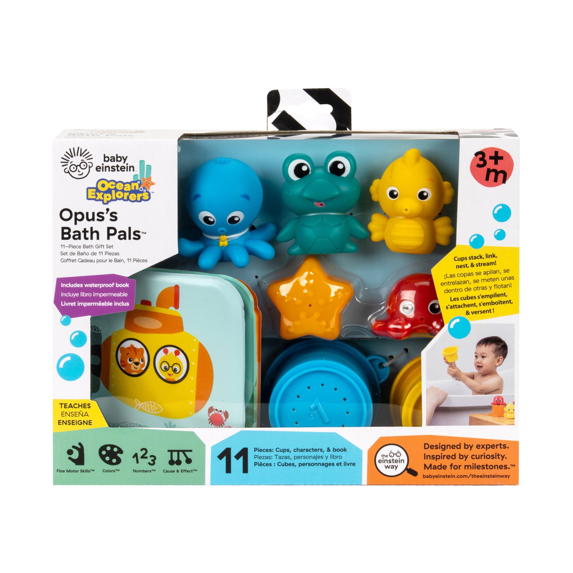 Conjunto de brinquedos para o banho Baby Einstein, 11 peças, Opus Bath Pals Multicolor-24