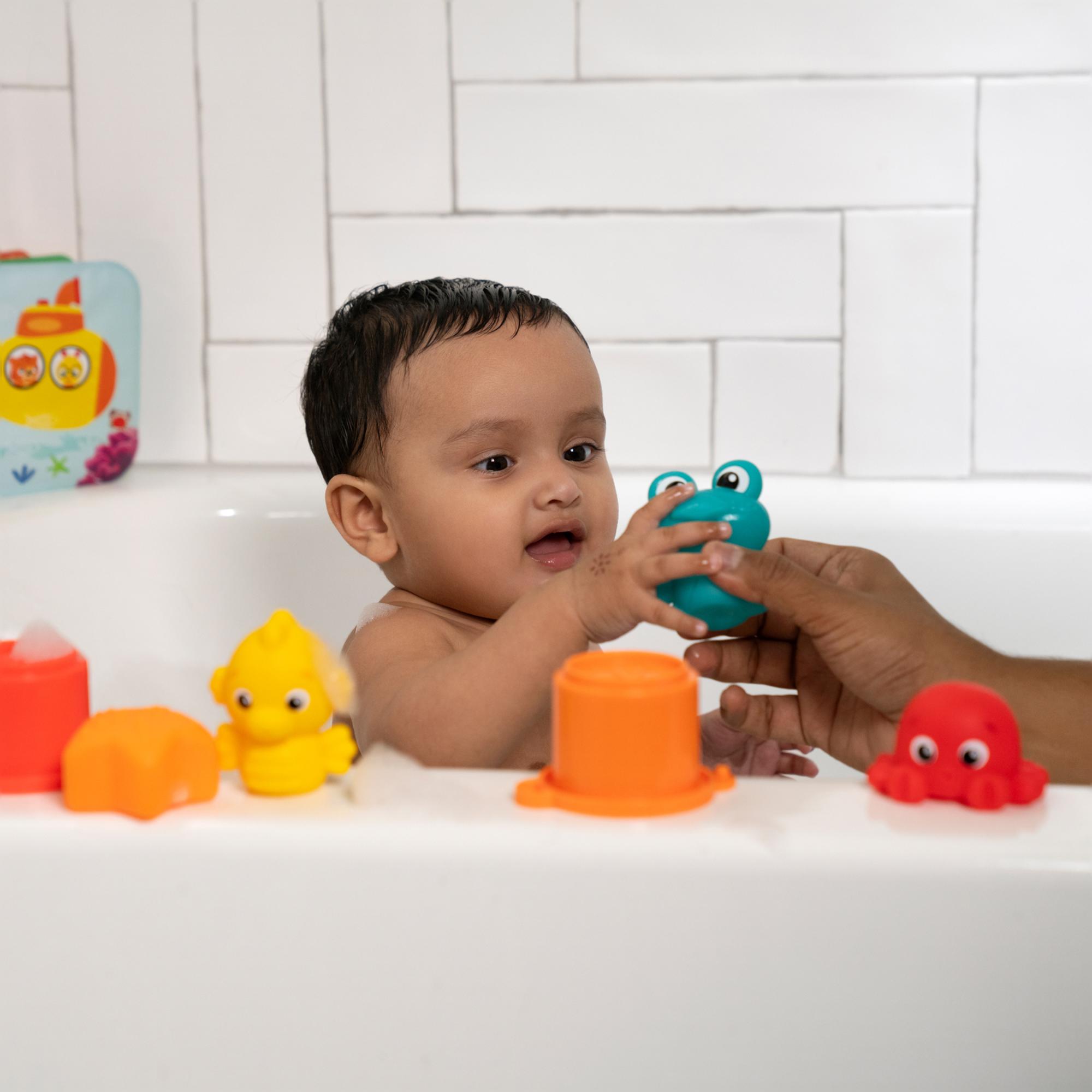 Conjunto de brinquedos para o banho Baby Einstein, 11 peças, Opus Bath Pals Multicolor-27