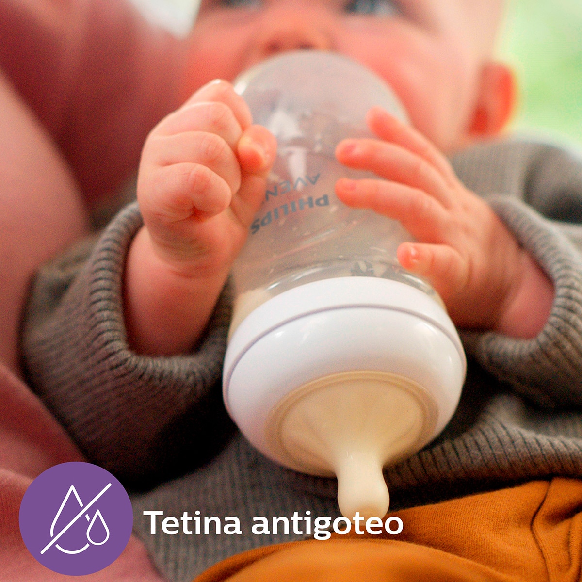 Biberón Philips Avent Natural Response, 125, 260 o 330ml - Transparente Transparente-7