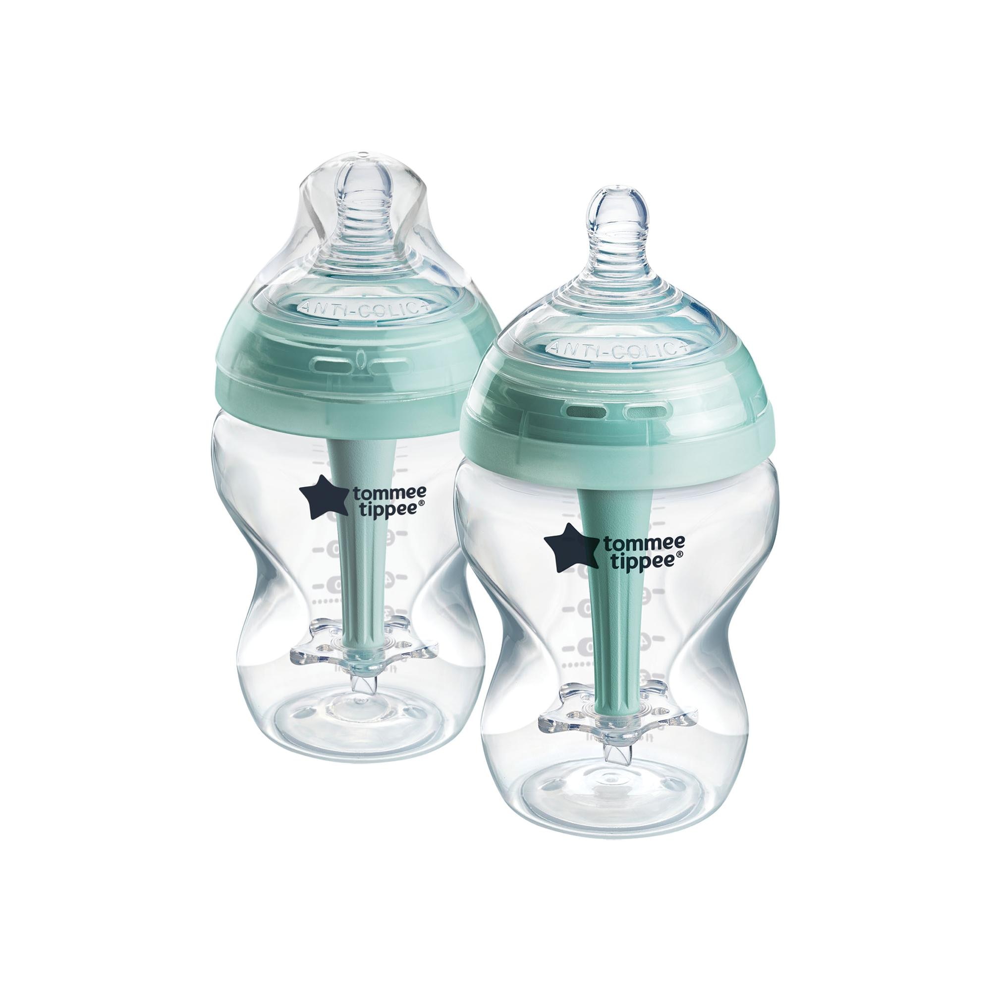 Biberon Tommee Tippee Advanced Anti Colic Flujo Lento 260ml, pack 2ud - Blanco Blanco-7