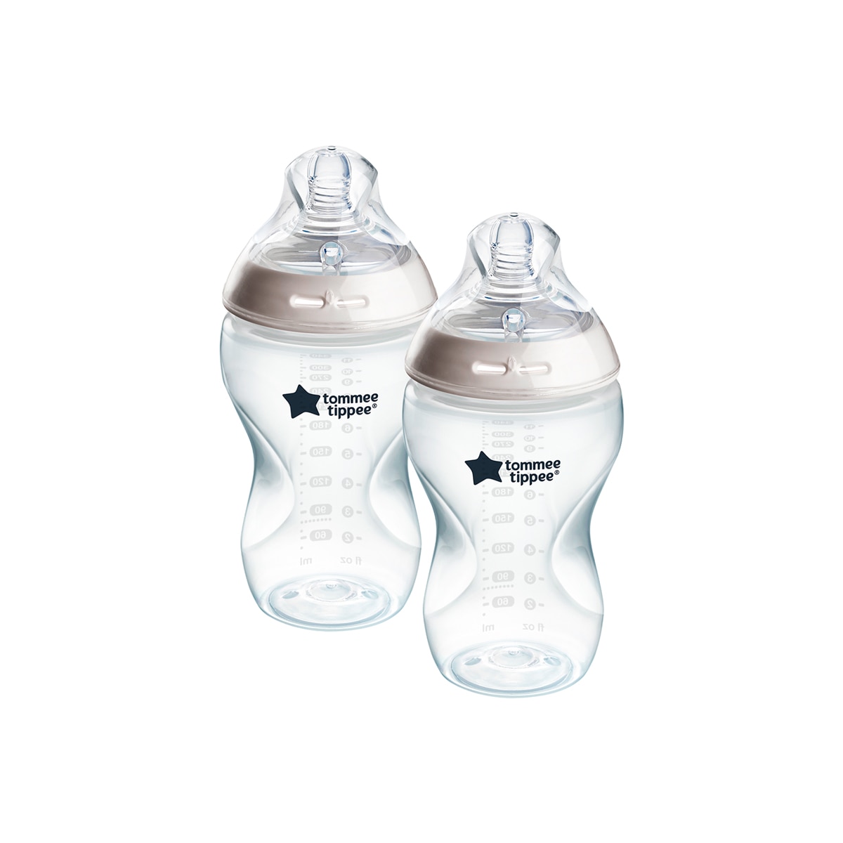 Imagen 0 de Biberones Tommee Tippee Natural Start 340ml, pack 2ud Blanco