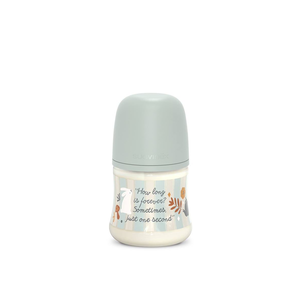 Suavinex - Biberón Poliamida con tetina Fisiológica SX Pro Suavinex Wonderland Flujo Lento 150ml.