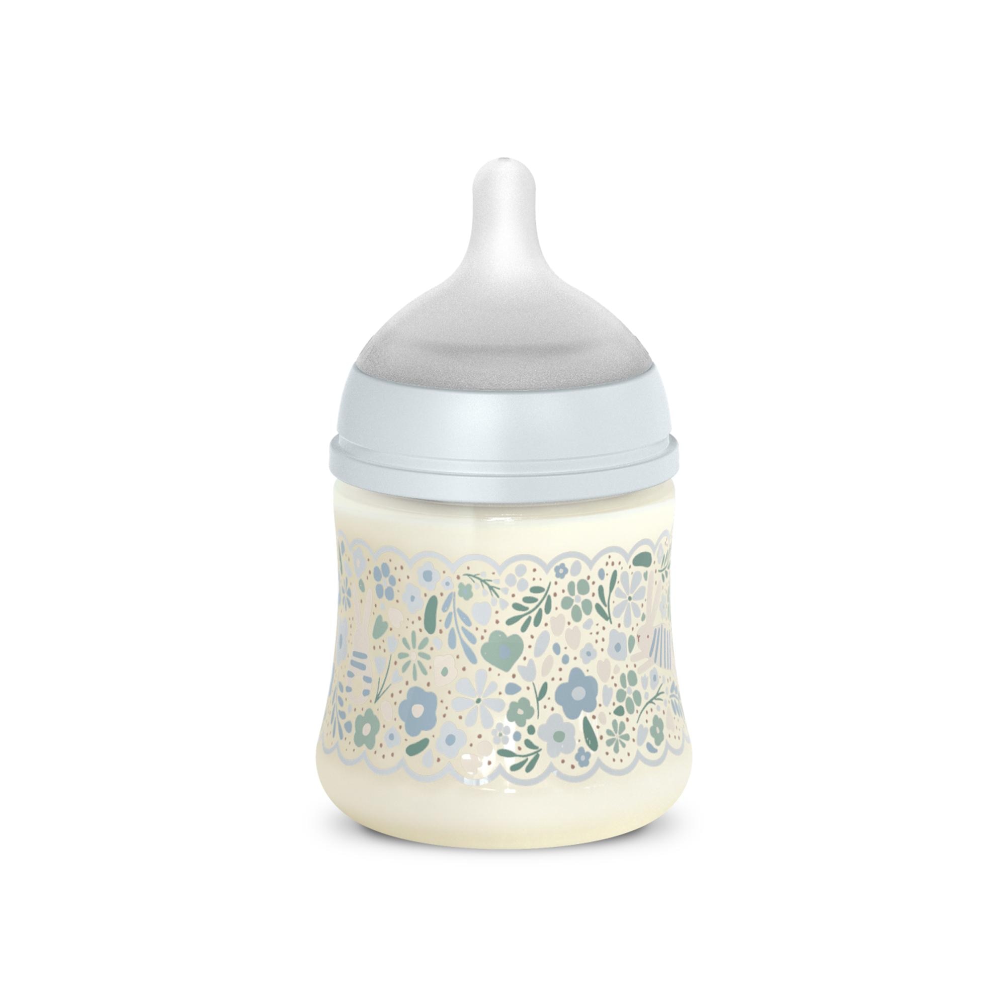 Biberón Poliamida con tetina Fisiológica SX Pro Suavinex Wonderland 2.0 Flujo Lento 150ml - Azul claro Azul claro-2