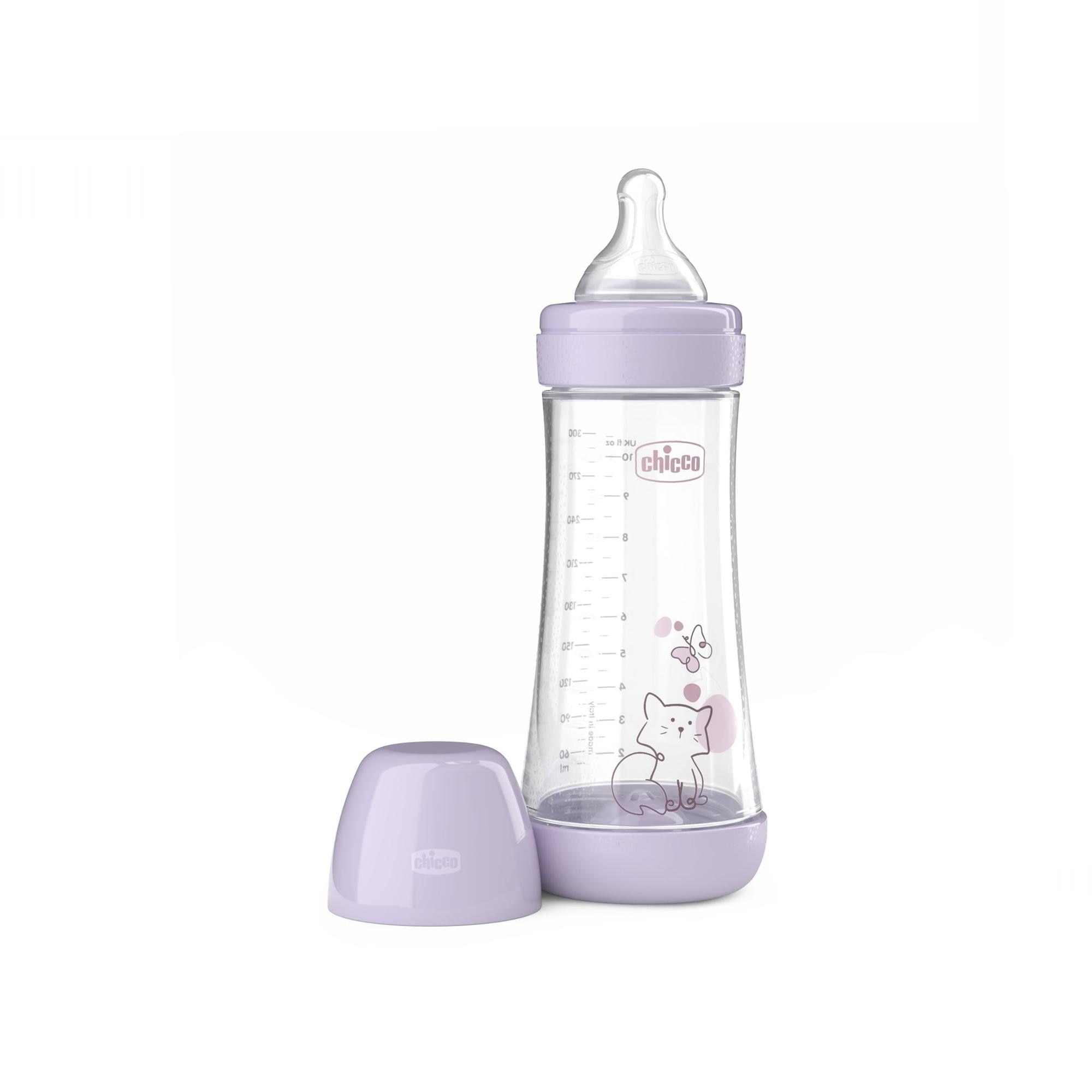 Chicco - Biberón Chicco Perfect5 flujo rápido 300 ml 4m+.