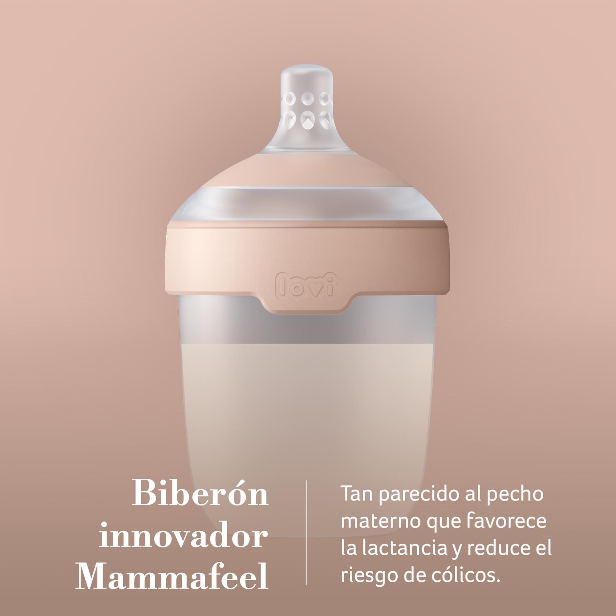 Biberón lactancia mixta LOVI Mammafeel 150ml - Natural Natural-10