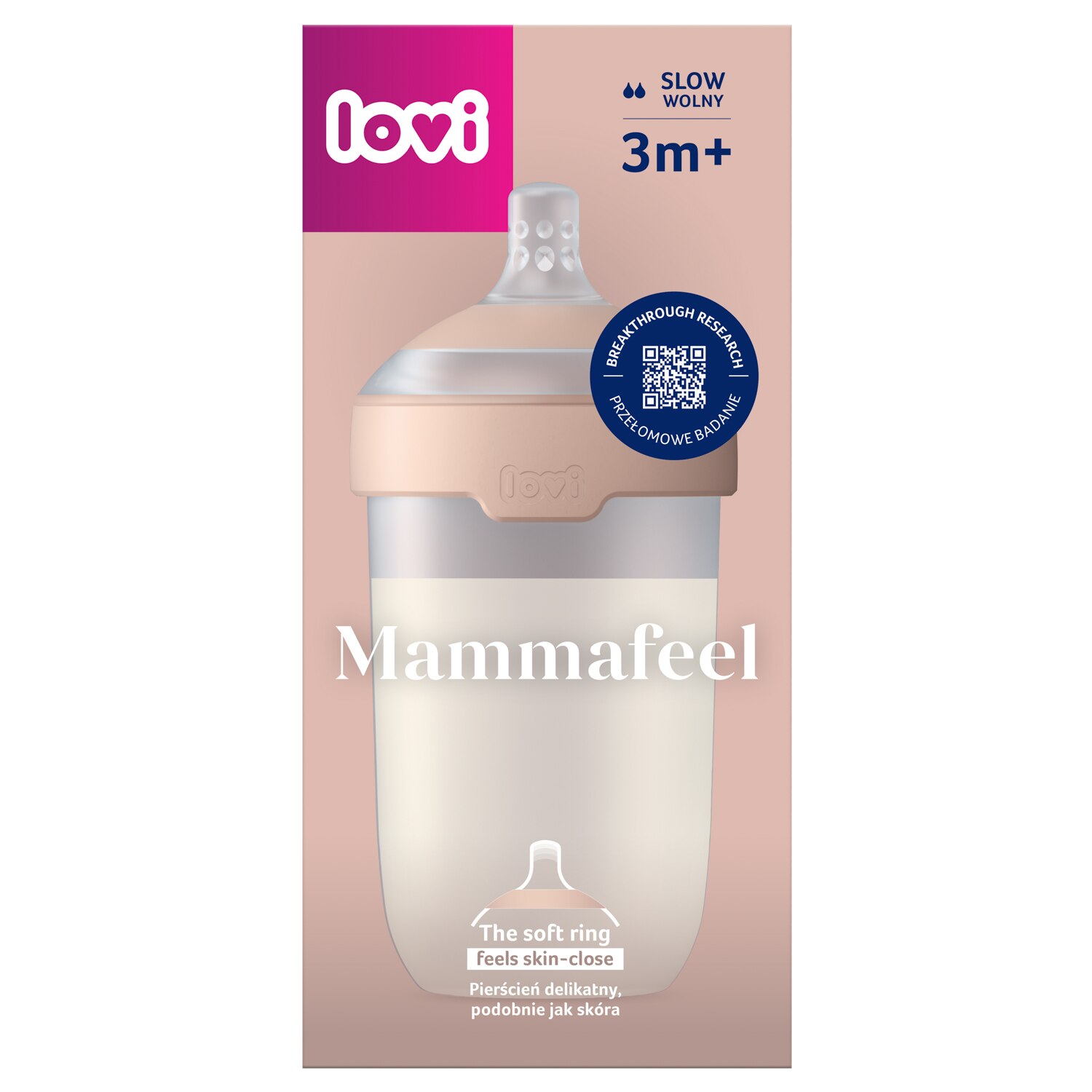 Biberão de Amamentação Mista Mammafeel 250 ml Natural-3