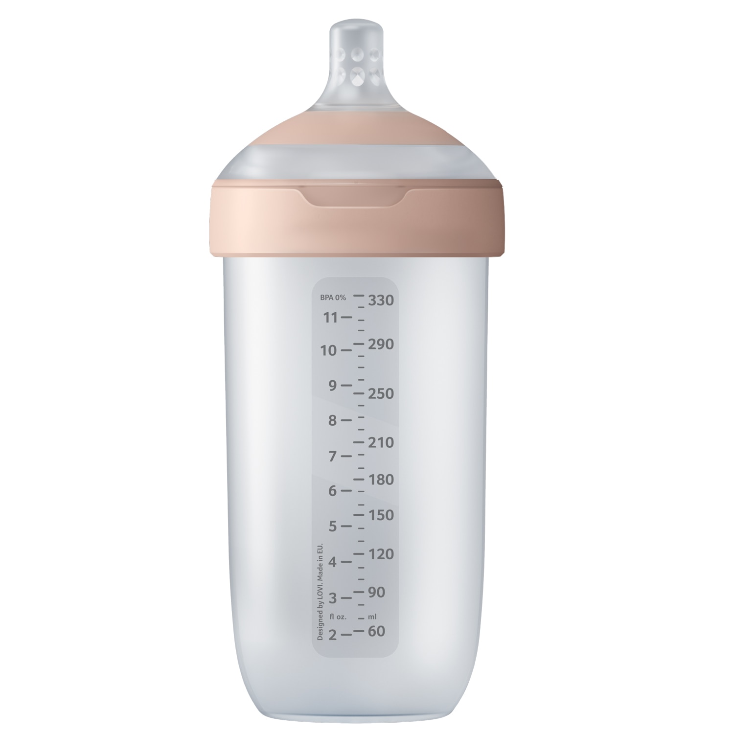 Biberão de Amamentação Mista Mammafeel 330 ml Natural-5