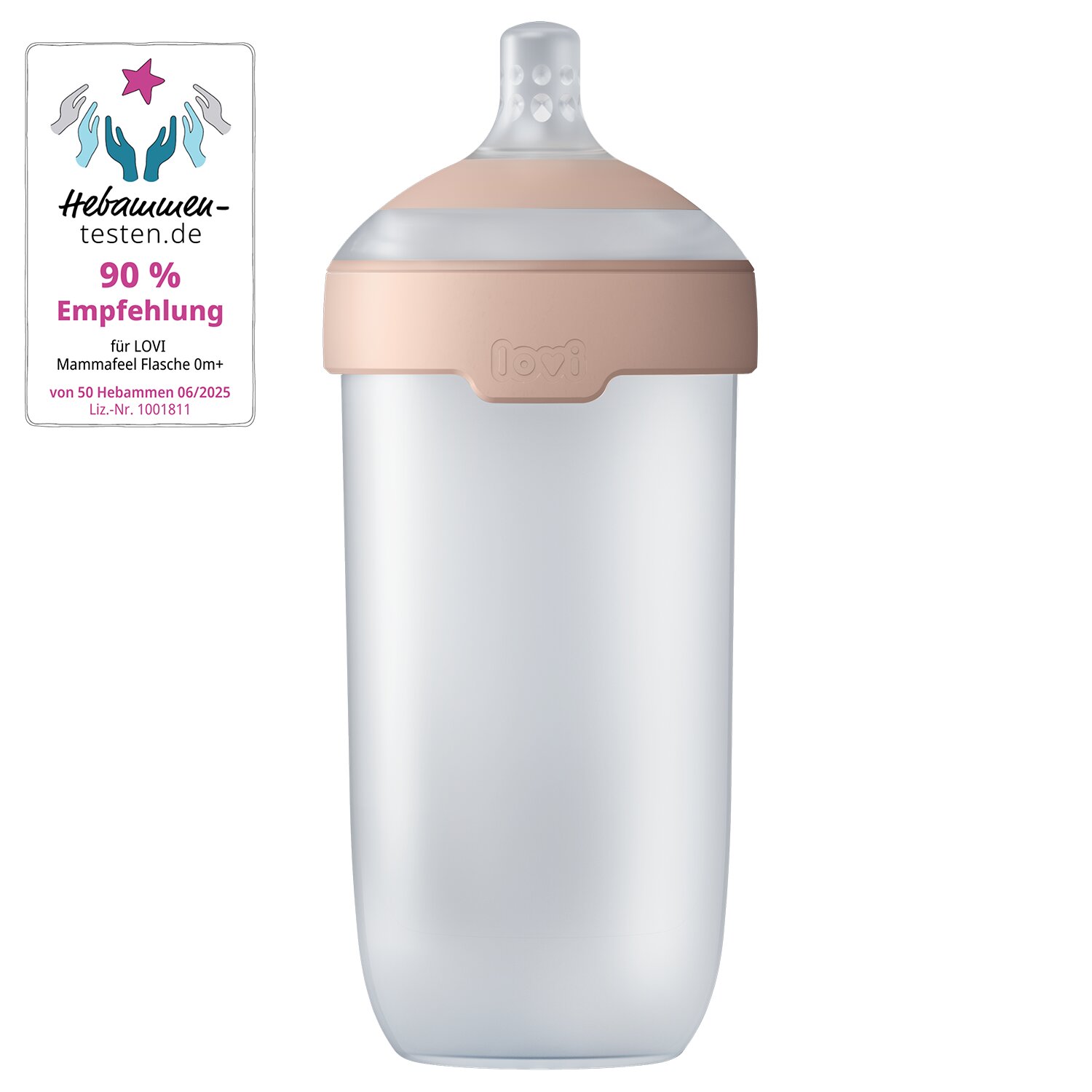 Biberão de Amamentação Mista Mammafeel 330 ml Natural-9