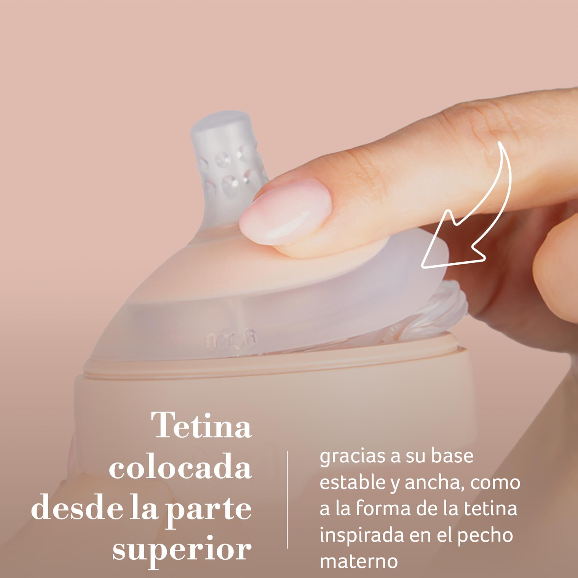 Biberão de Amamentação Mista Mammafeel 330 ml Natural-22