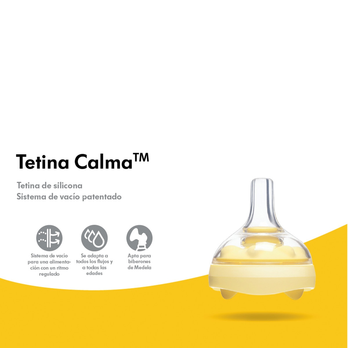 Biberão Leite Materno com Tetina Calma Transparente-4