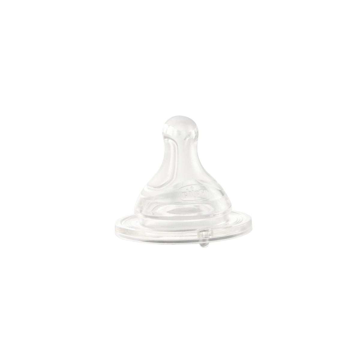 Imagem 0 de Pack de 2 tetinas anticólicas de silicone Physio Fluxo de papa (+6 M.) transparentes