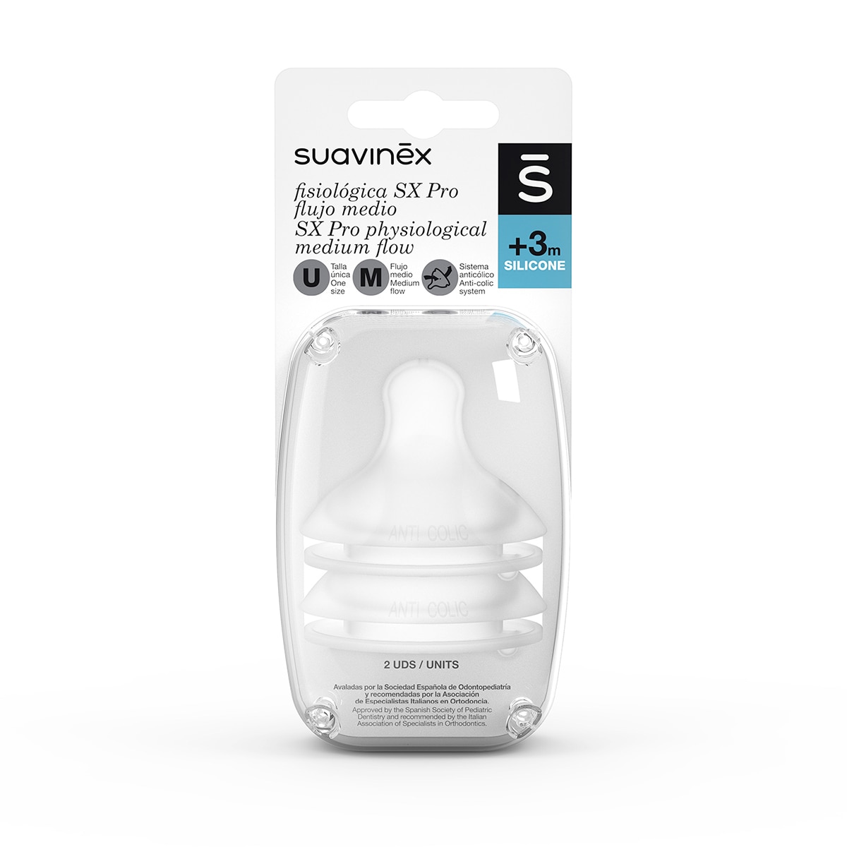 Tetina Fisiológica SX Pro Pack 2 Unidades 1