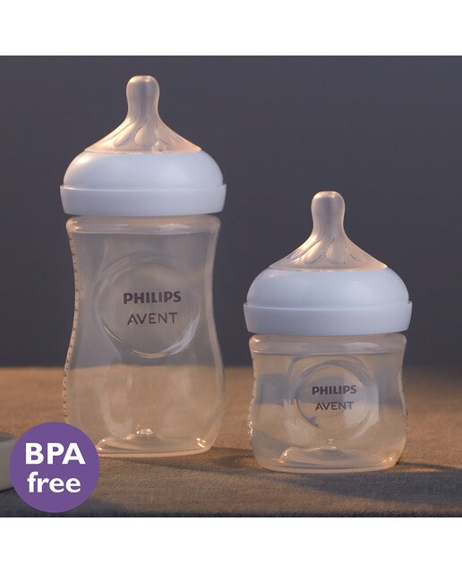 2 Tetinas flujo rápido Philips Avent Natural Response , Flujo 4 Blanco Blanco-7