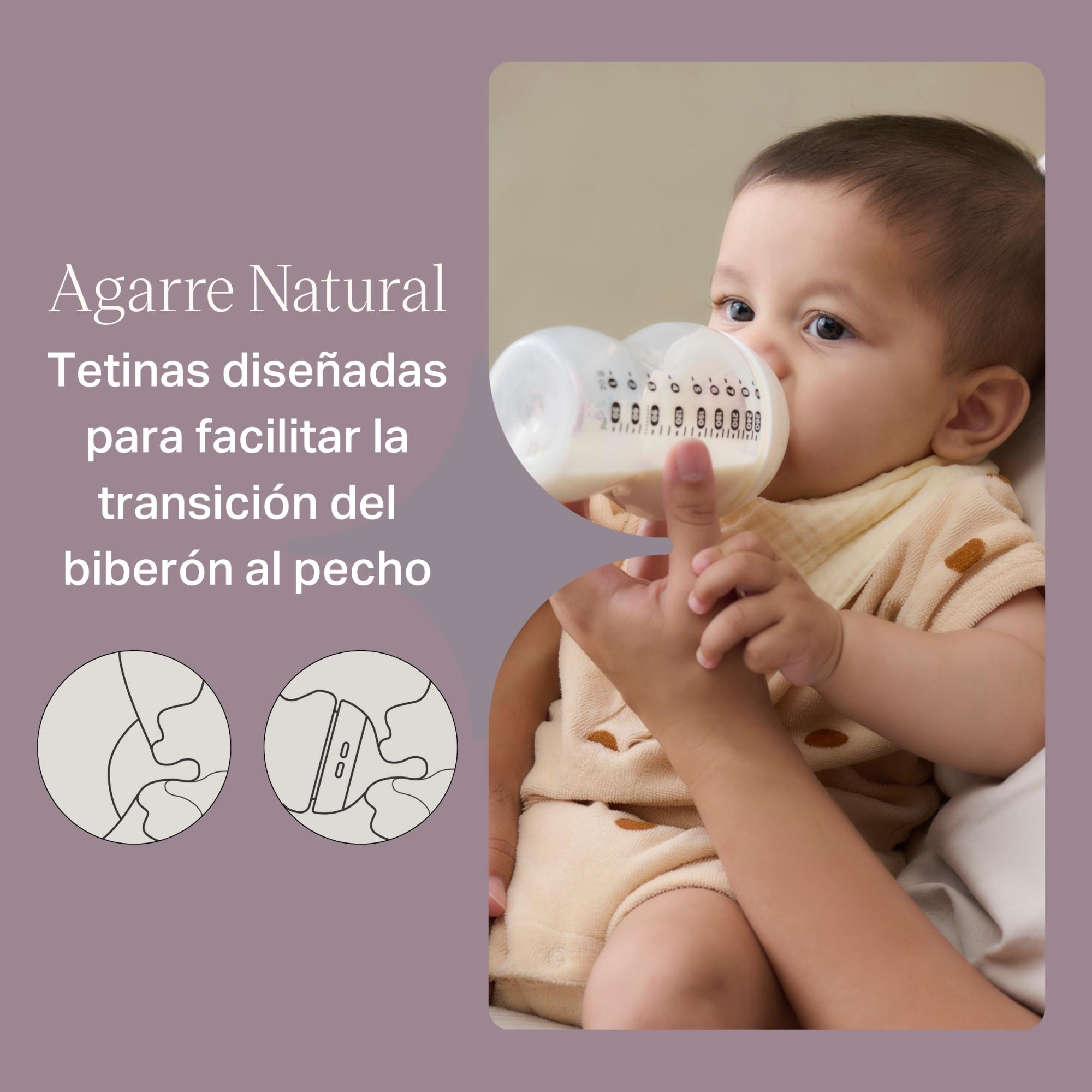 Tetinas Tommee Tippee Natural Start, Flujo variable - Blanco Blanco-2