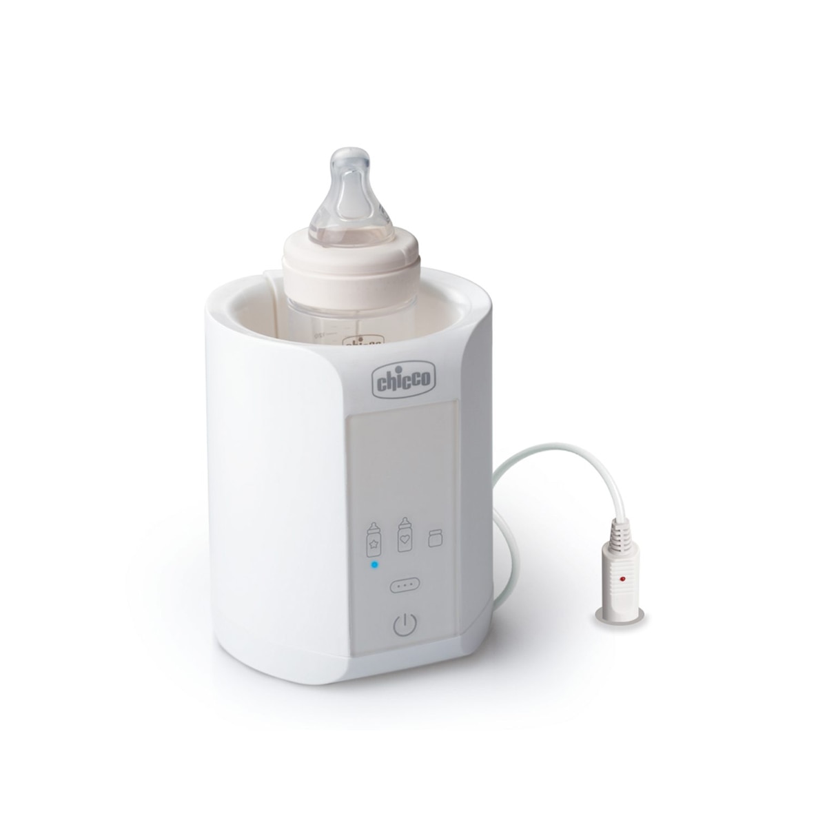 Aquecedor de Biberões Digital Casa-Viagem - Branco Branco-1