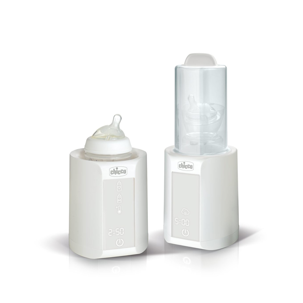 Aquecedor de Biberões Digital com Esterilizador - Branco Branco-1