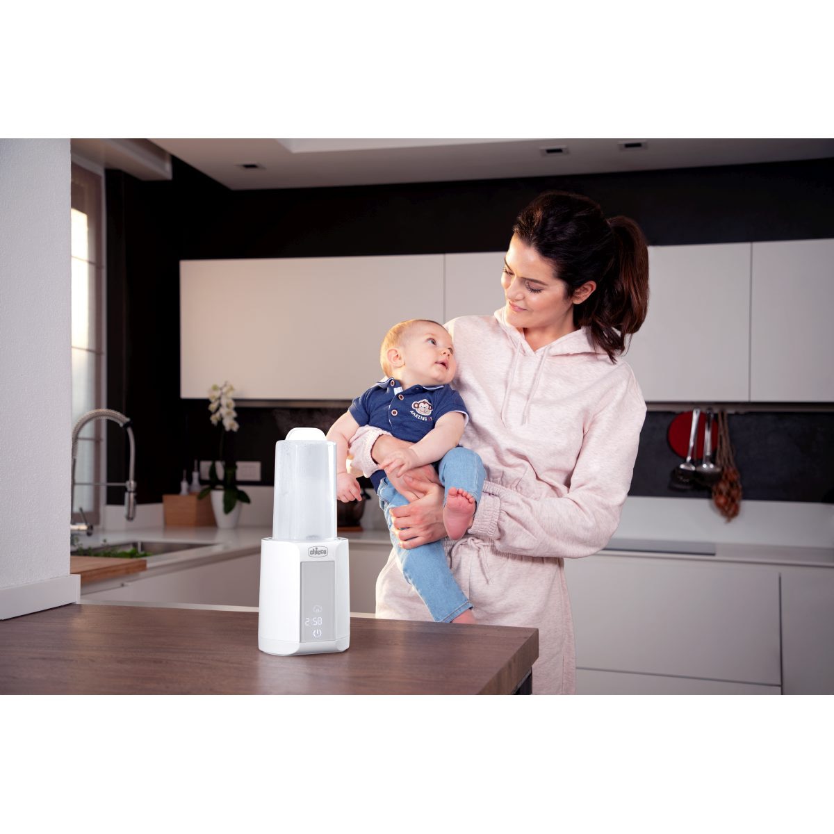 Aquecedor de Biberões Digital com Esterilizador - Branco Branco-6