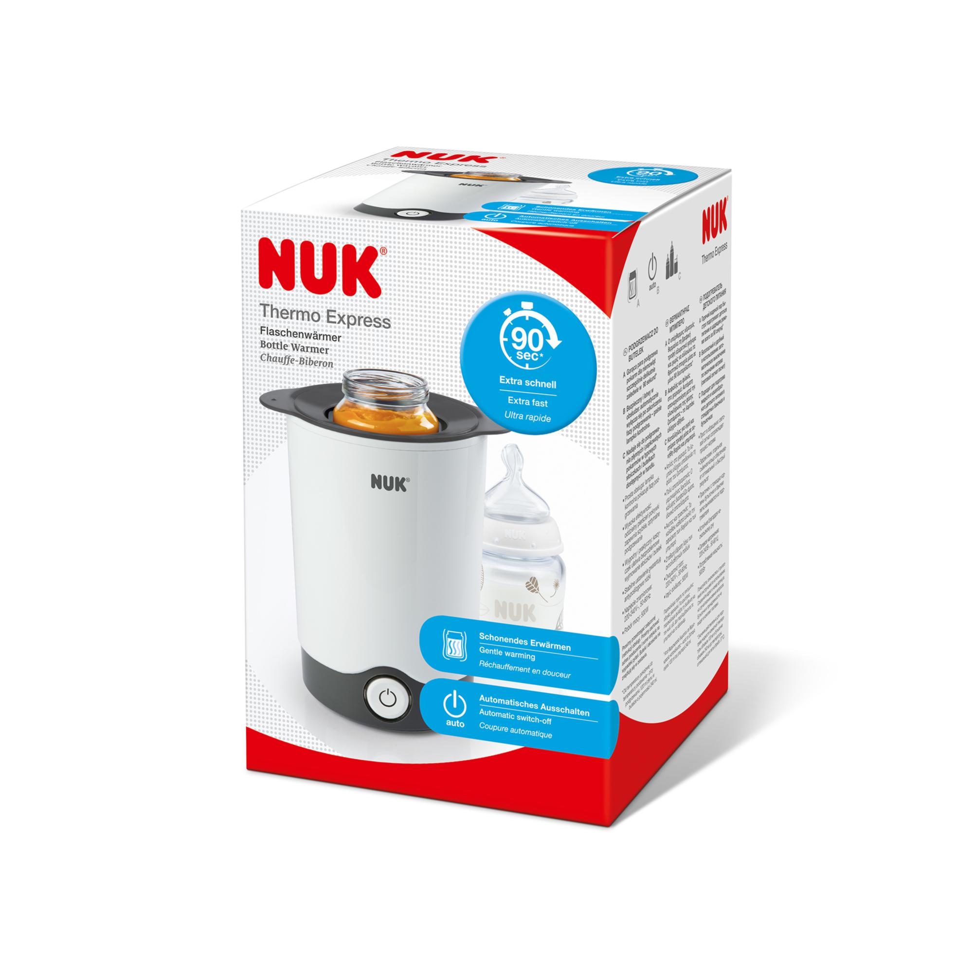 Imagen 7 de Calientabiberones Nuk Thermo express - Blanco Blanco