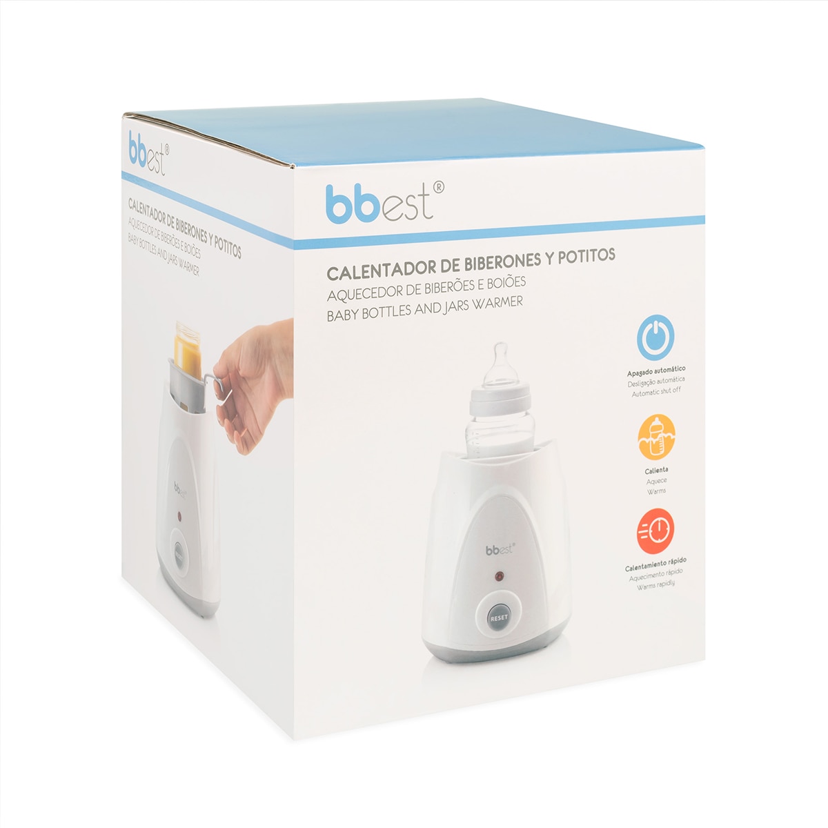 Aquecedor de Biberões e Boiões Branco-4