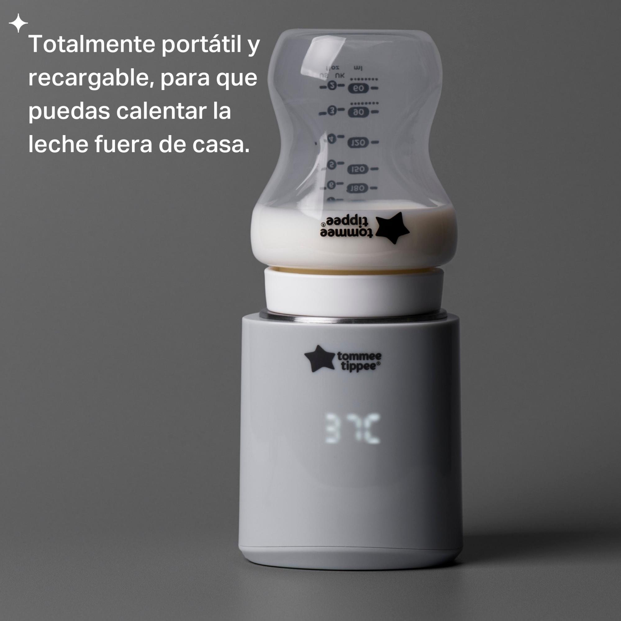 Calientabiberones electrico portátil LetsGo Tommee Tippee recargable USB Blanco Blanco-4