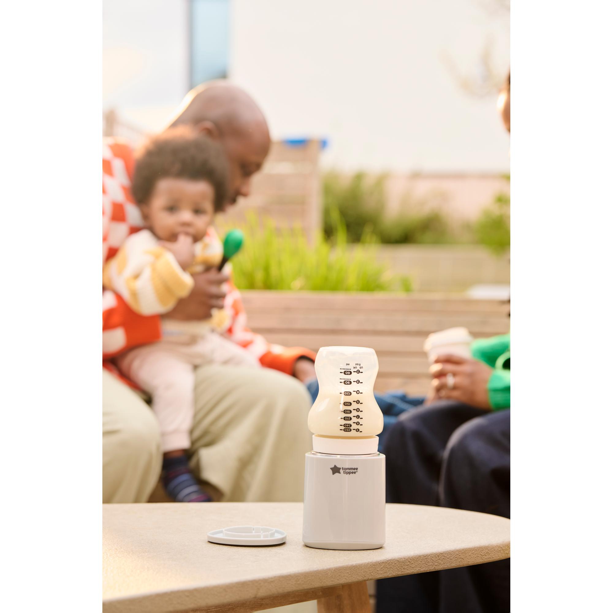 Calientabiberones electrico portátil LetsGo Tommee Tippee recargable USB Blanco Blanco-7