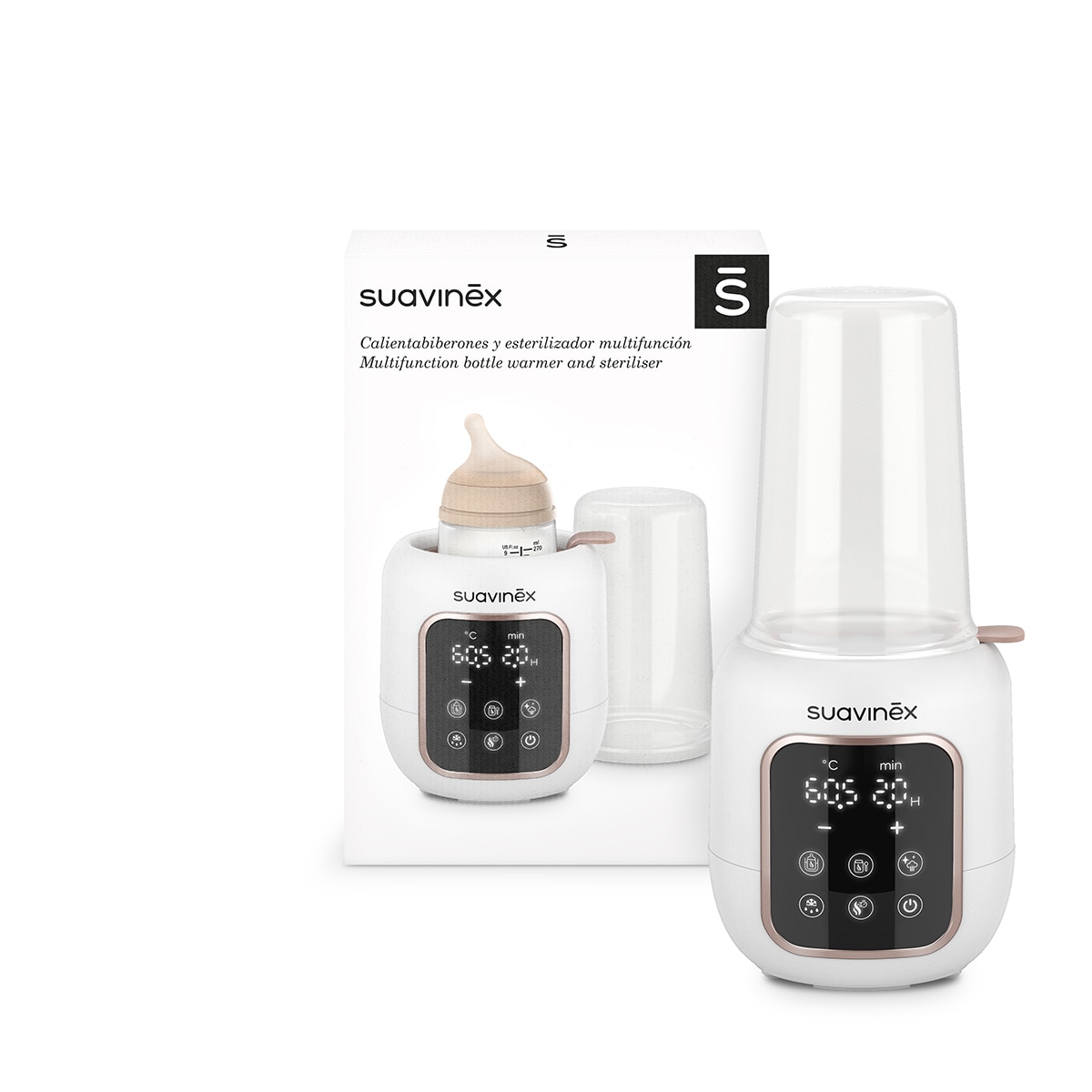 Aquecedor de Biberões 5 em 1 Branco-3
