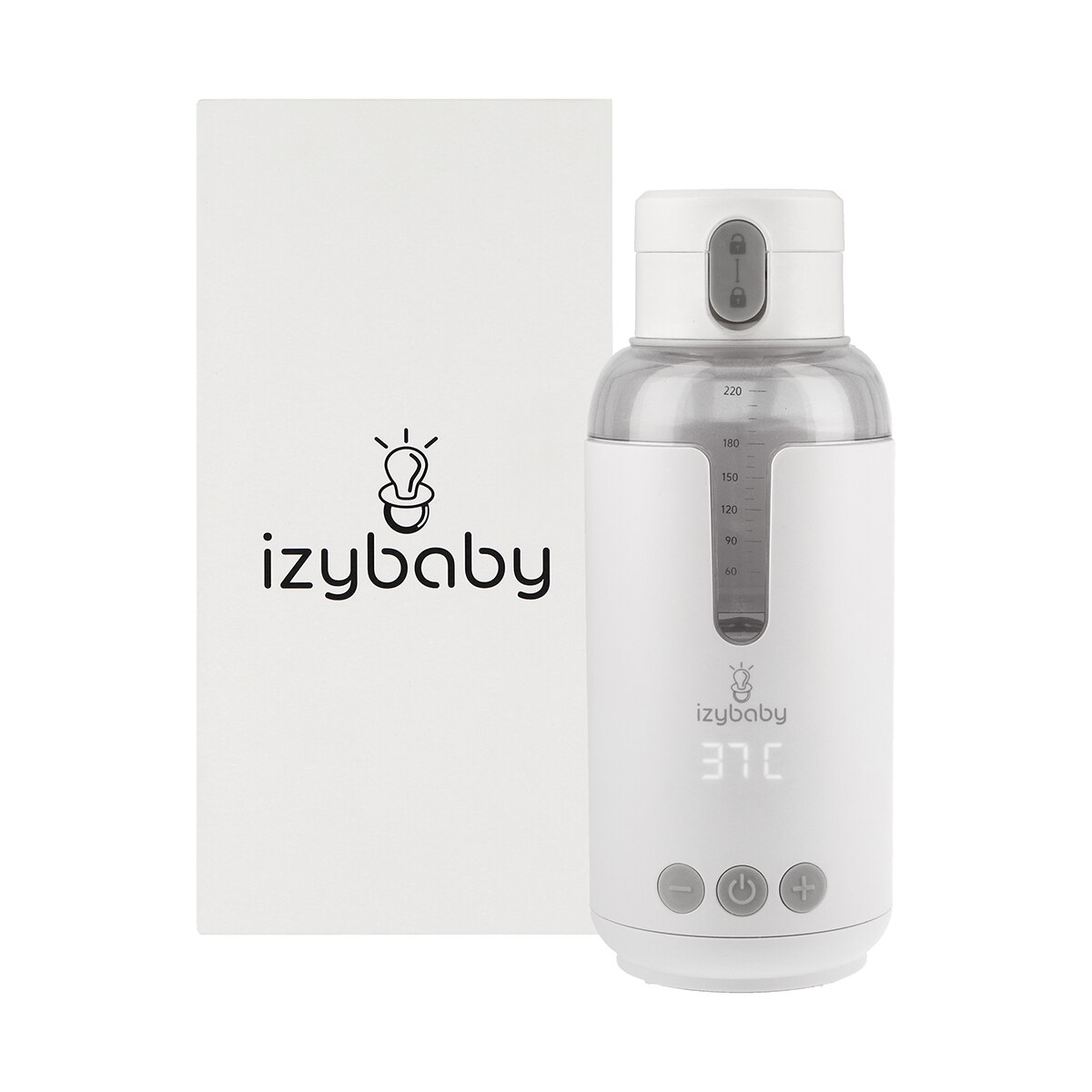 Calentador de líquidos Izybaby Nomad portátil - Blanco Blanco-3