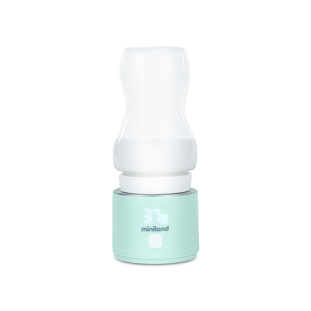 Aquecedor de Biberões Portátil Warmy On The Go Verde Água-3