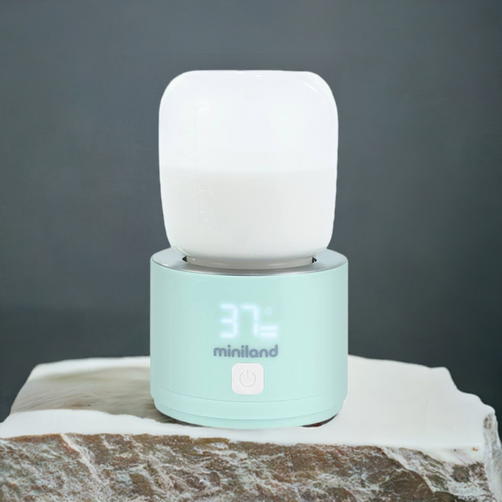 Aquecedor de Biberões Portátil Warmy On The Go Verde Água-7