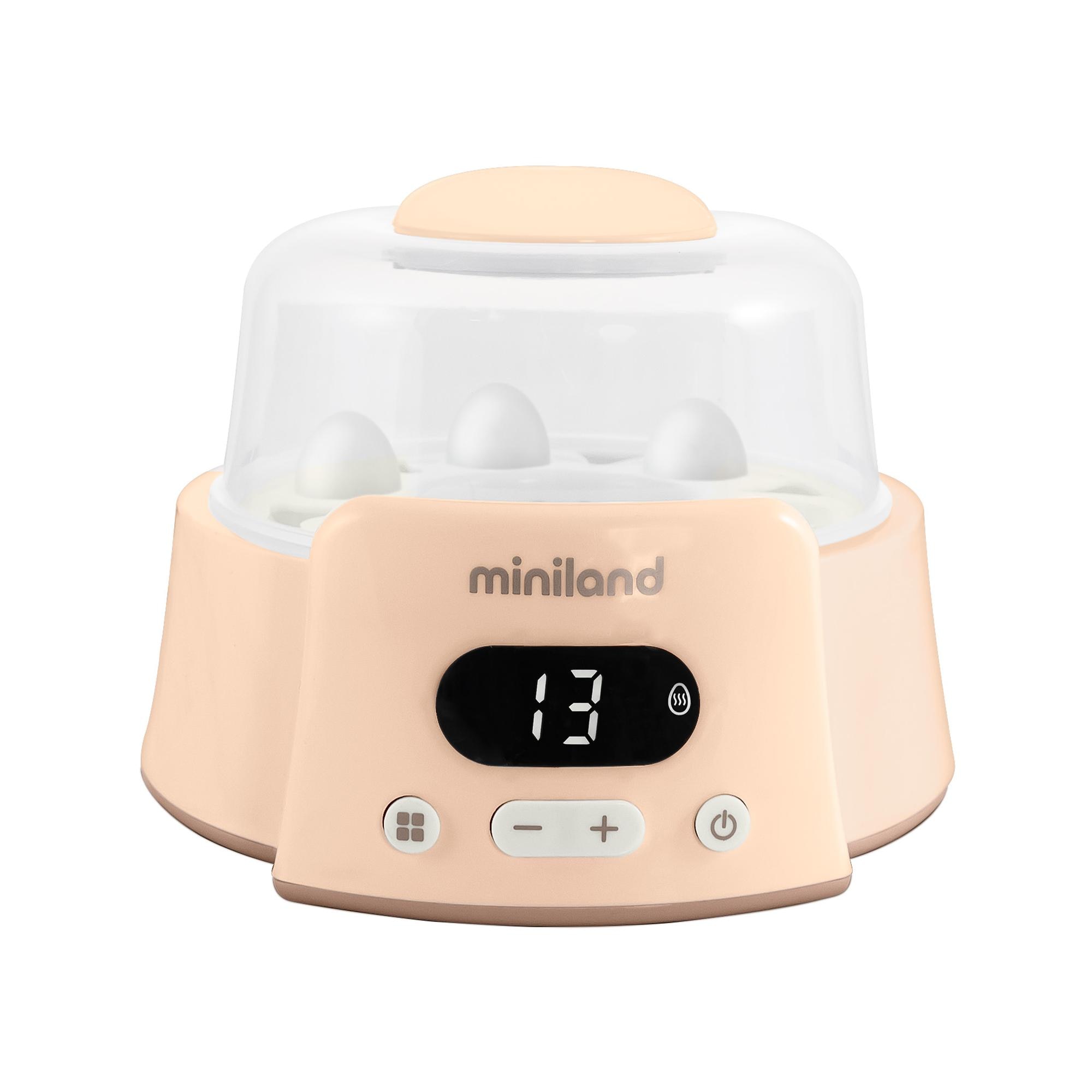 Aquecedor de Biberões, Esterilizador e Vaporizador, 6 em 1. Super 6 Bege-5