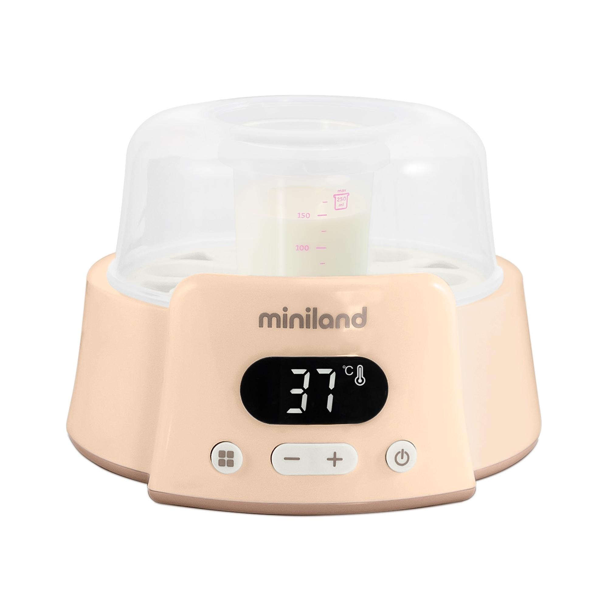 Aquecedor de Biberões, Esterilizador e Vaporizador, 6 em 1. Super 6 Bege-7