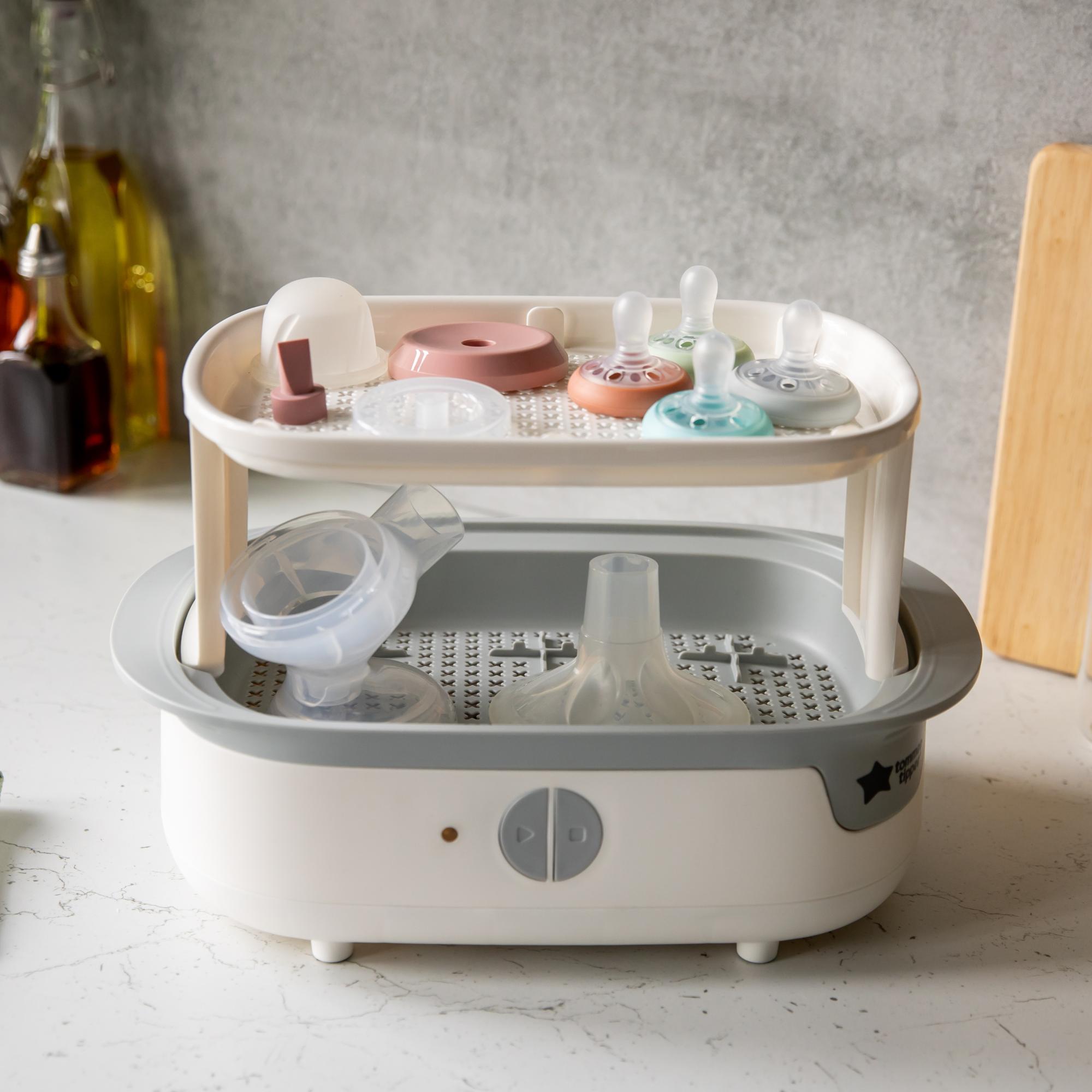 Imagen 10 de Esterilizador Tommee Tippee Advanced de vapor eléctrico (para 6 Biberones) - Blanco Blanco