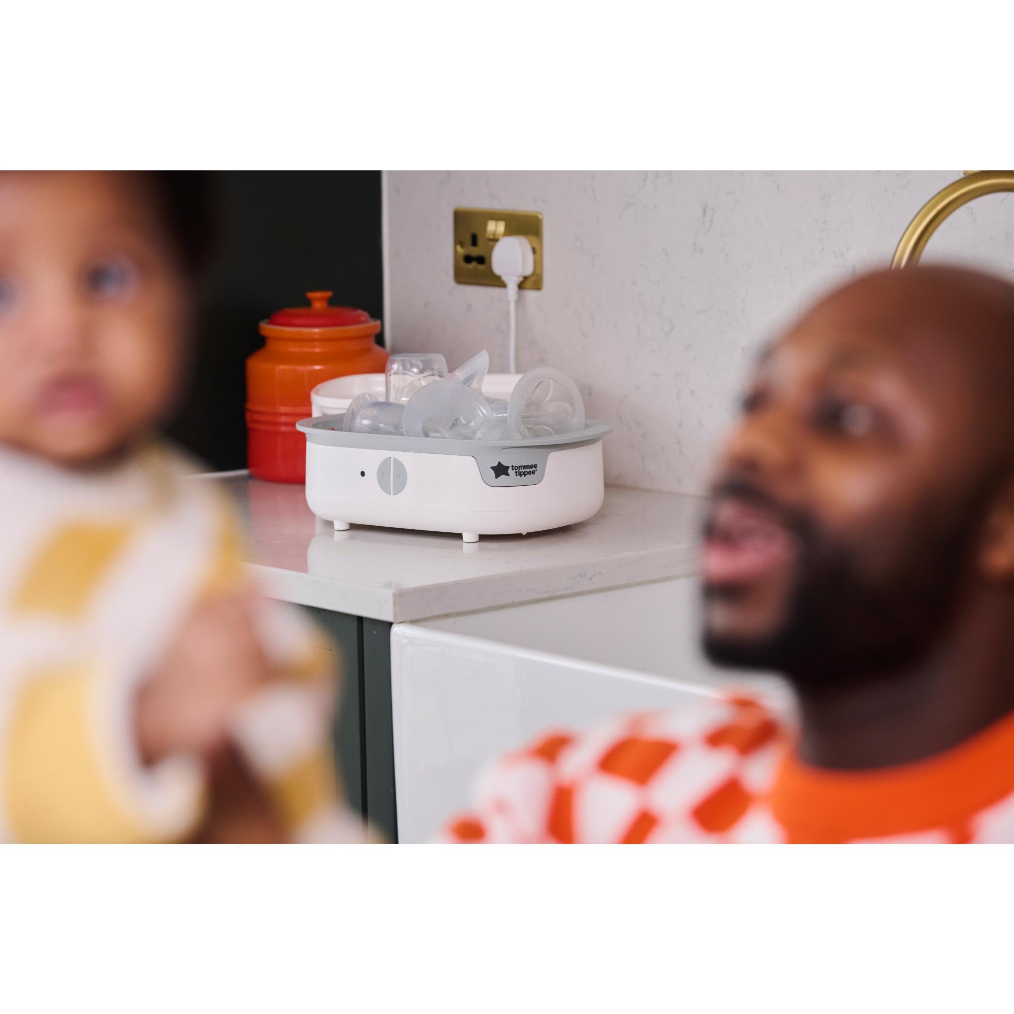Imagen 12 de Esterilizador Tommee Tippee Advanced de vapor eléctrico (para 6 Biberones) - Blanco Blanco