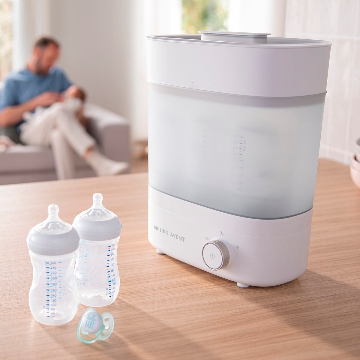 Esterilizador Philips Avent com Secador de Biberões - Branco Branco-2