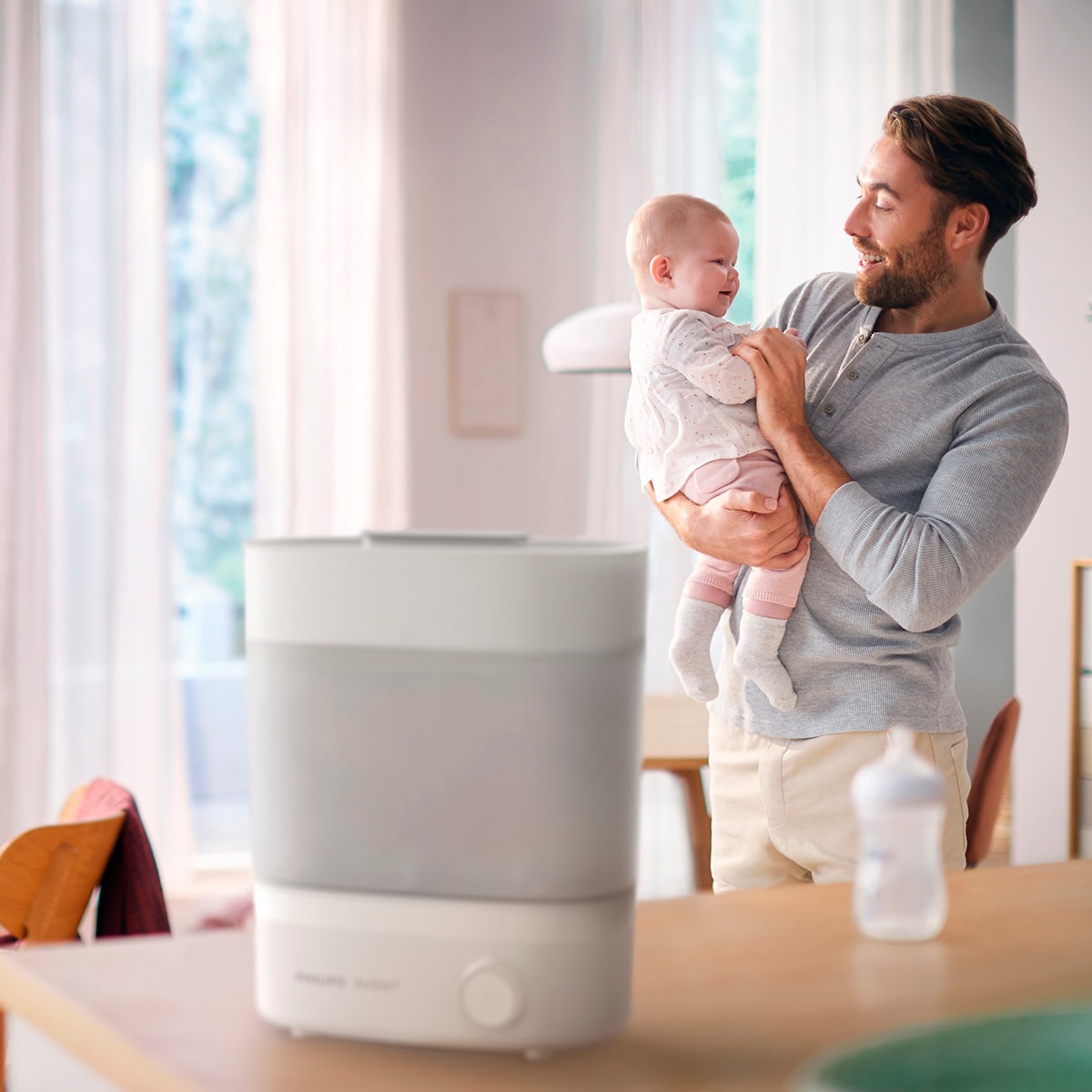 Esterilizador Philips Avent com Secador de Biberões - Branco Branco-3