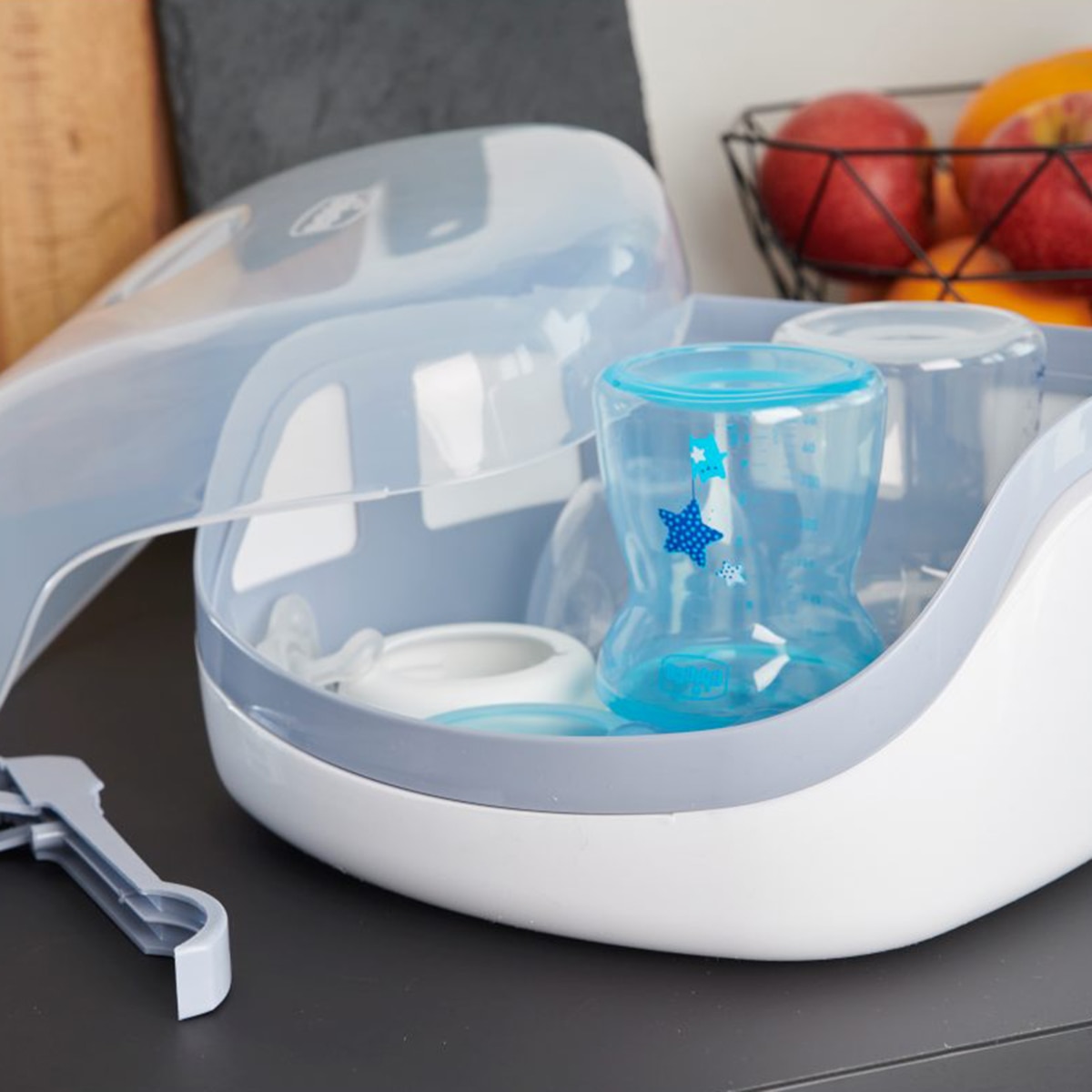 Esterilizador de Micro-Ondas - Branco Branco-6