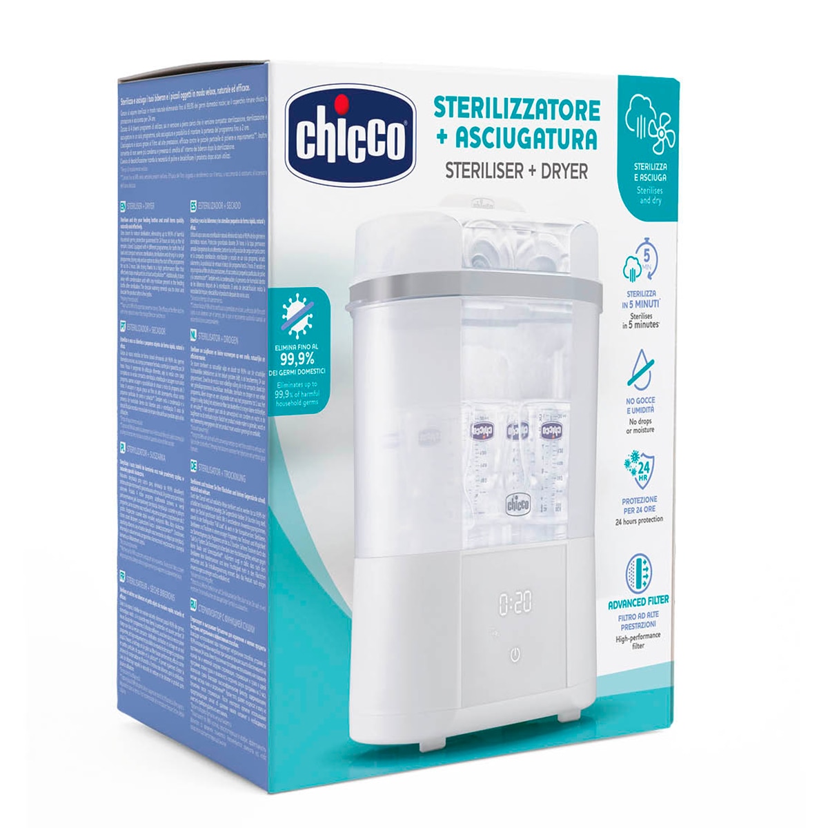 Esterilizador ALL-IN-ONE Branco-12