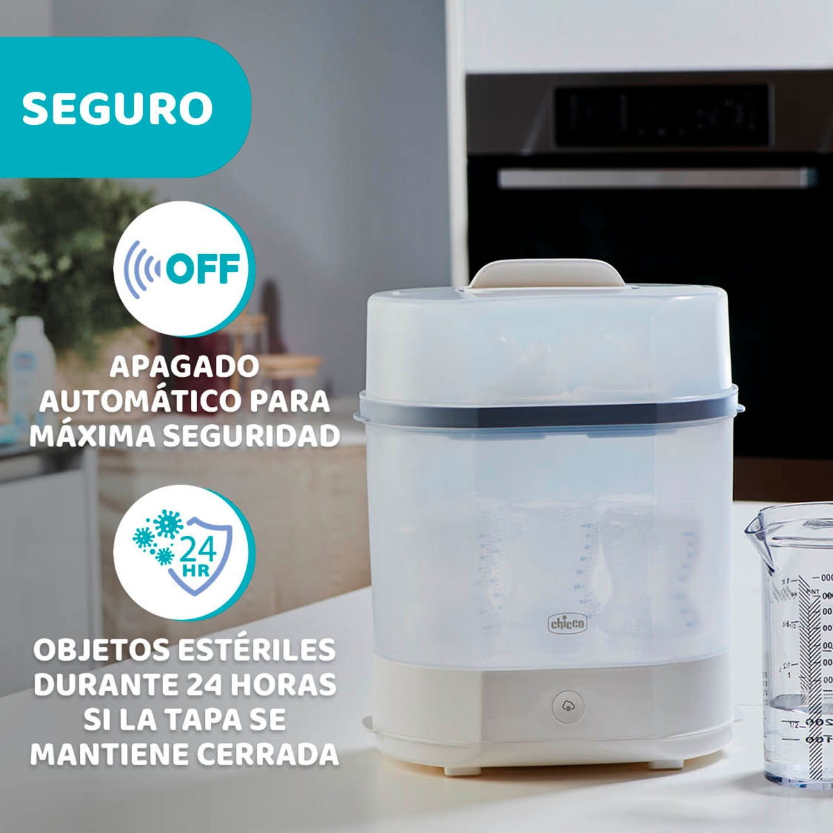 Esterilizador de Vapor Branco-10