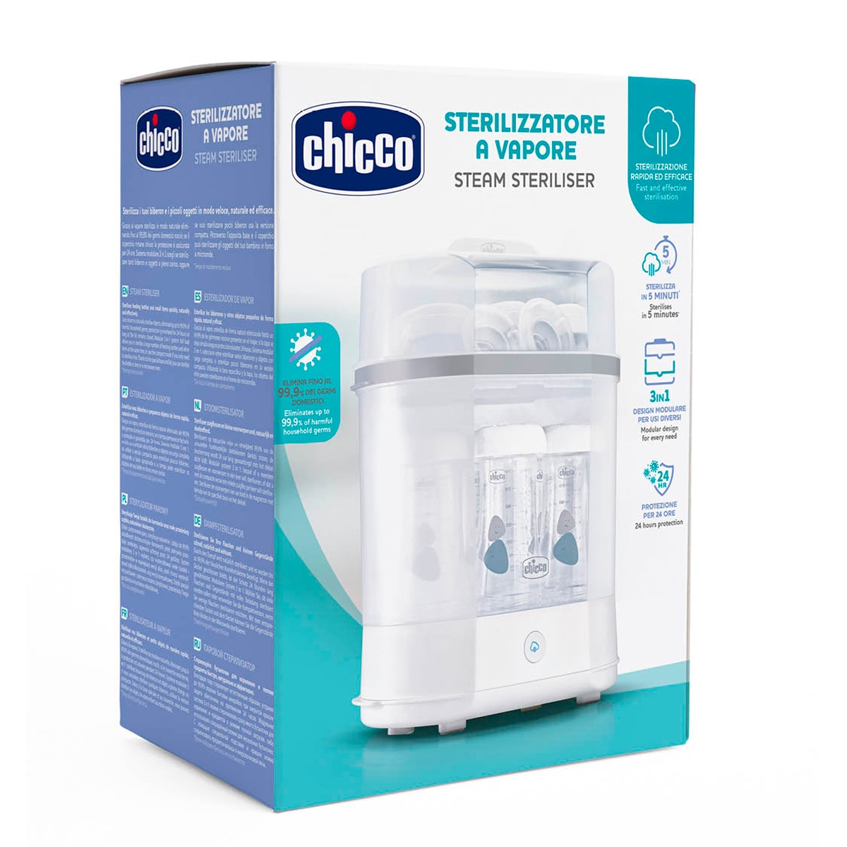 Esterilizador de Vapor Branco-11