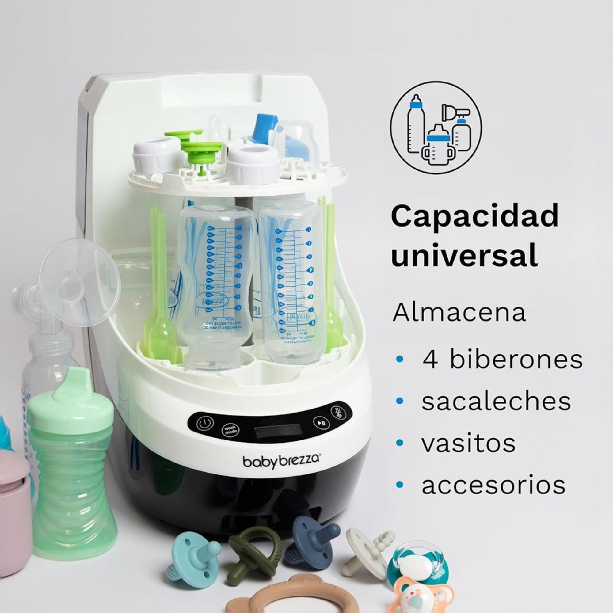 Lavavajillas, secador y esterilizador Baby Brezza para biberones Bottle Washer Pro - Blanco Blanco-7