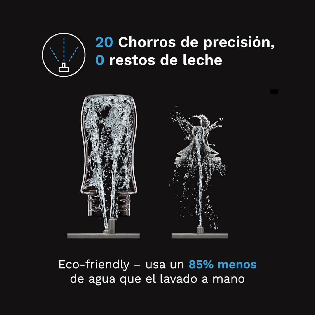 Lavavajillas, secador y esterilizador Baby Brezza para biberones Bottle Washer Pro - Blanco Blanco-8