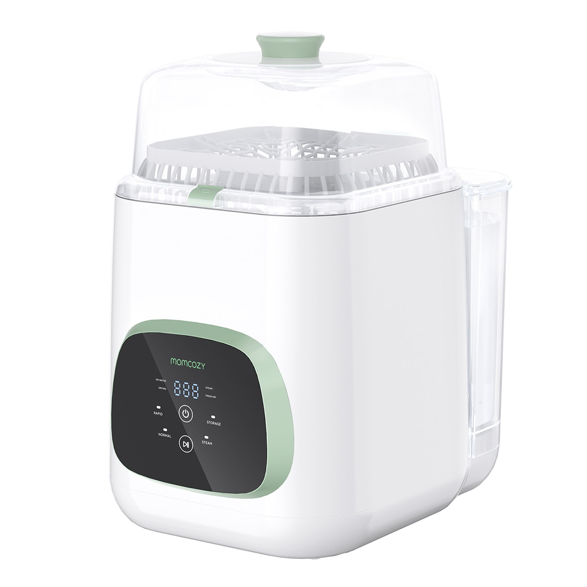 Lava?loiça e esterilizador de biberões Momcozy com secador Branco-3
