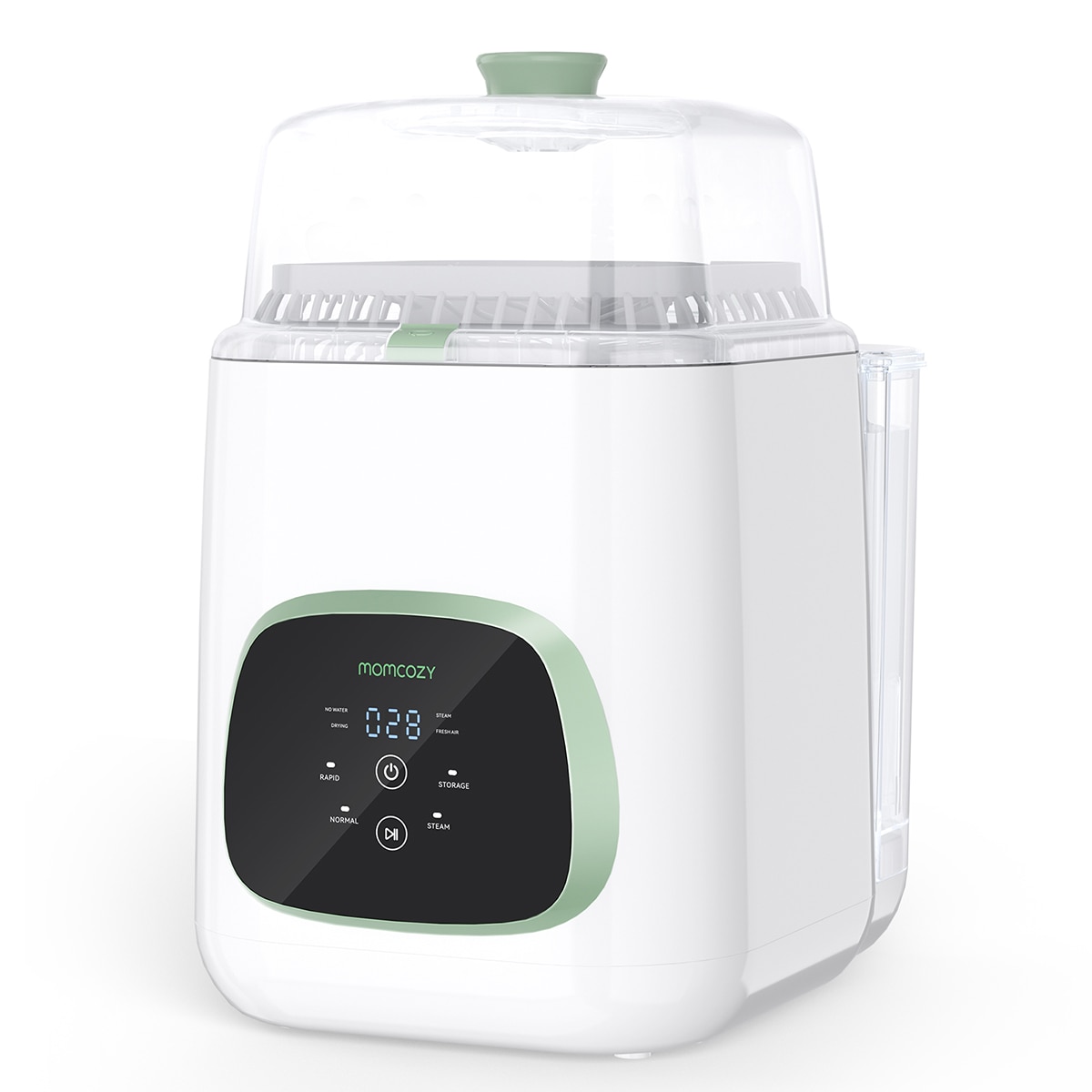 Lava?loiça e esterilizador de biberões Momcozy com secador Branco-4