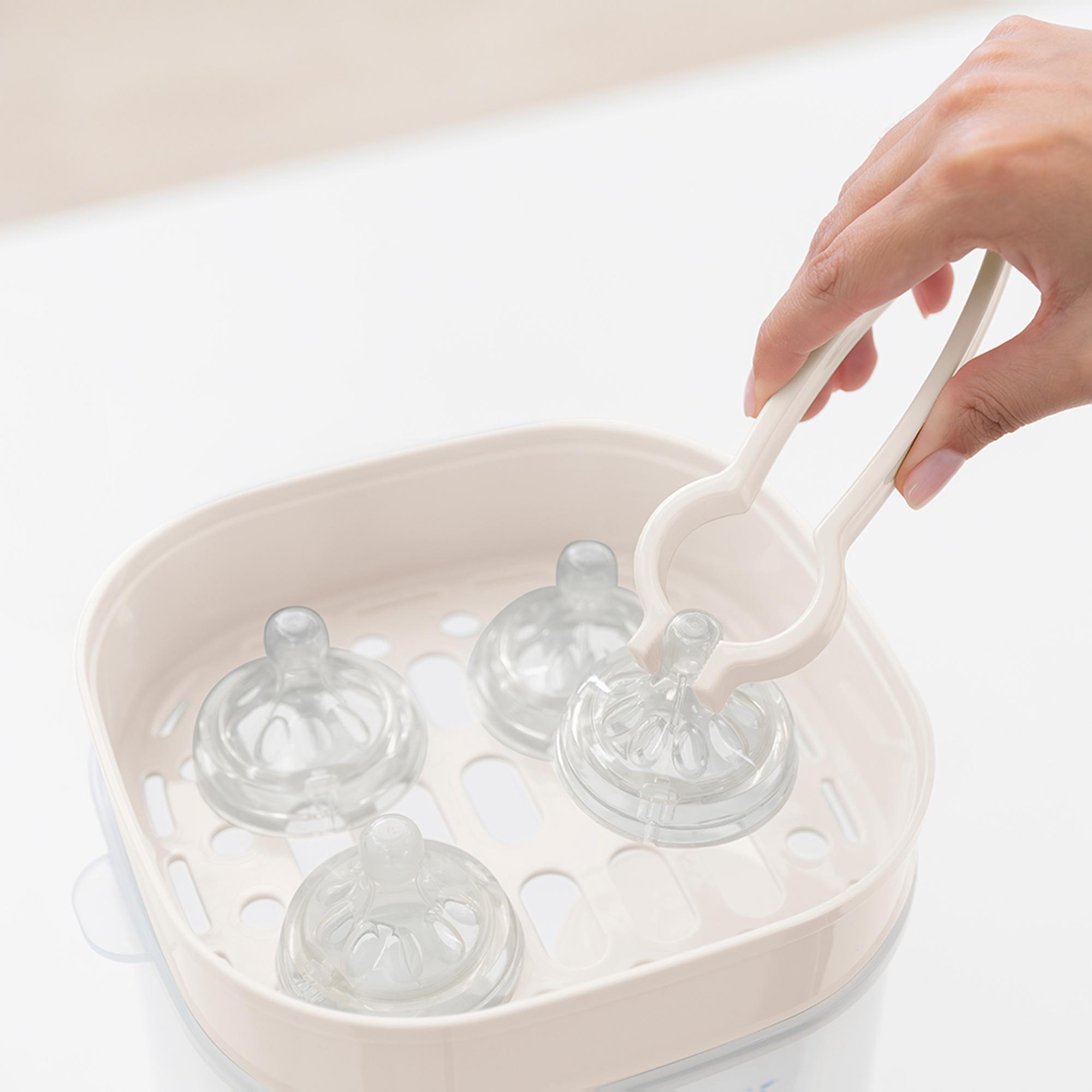 Esterilizador Steamy com Capacidade para até 5 Biberões Bege-4